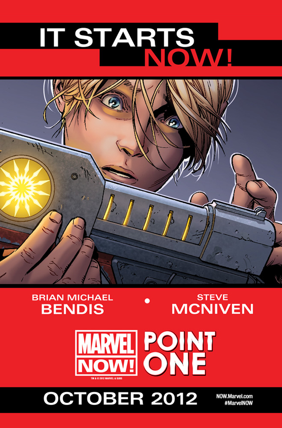 Possibly "Guardains of the Galaxy" from Bendis and McNiven?