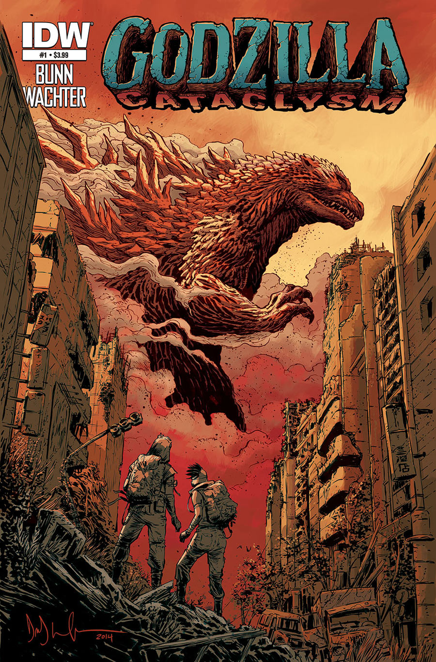 Godzilla: Cataclysm #1 from IDW Comics