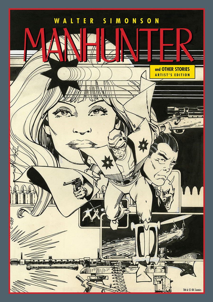 Walter Simonson’s Manhunter & Other Stories: Artist’s Edition HC from IDW Comics!