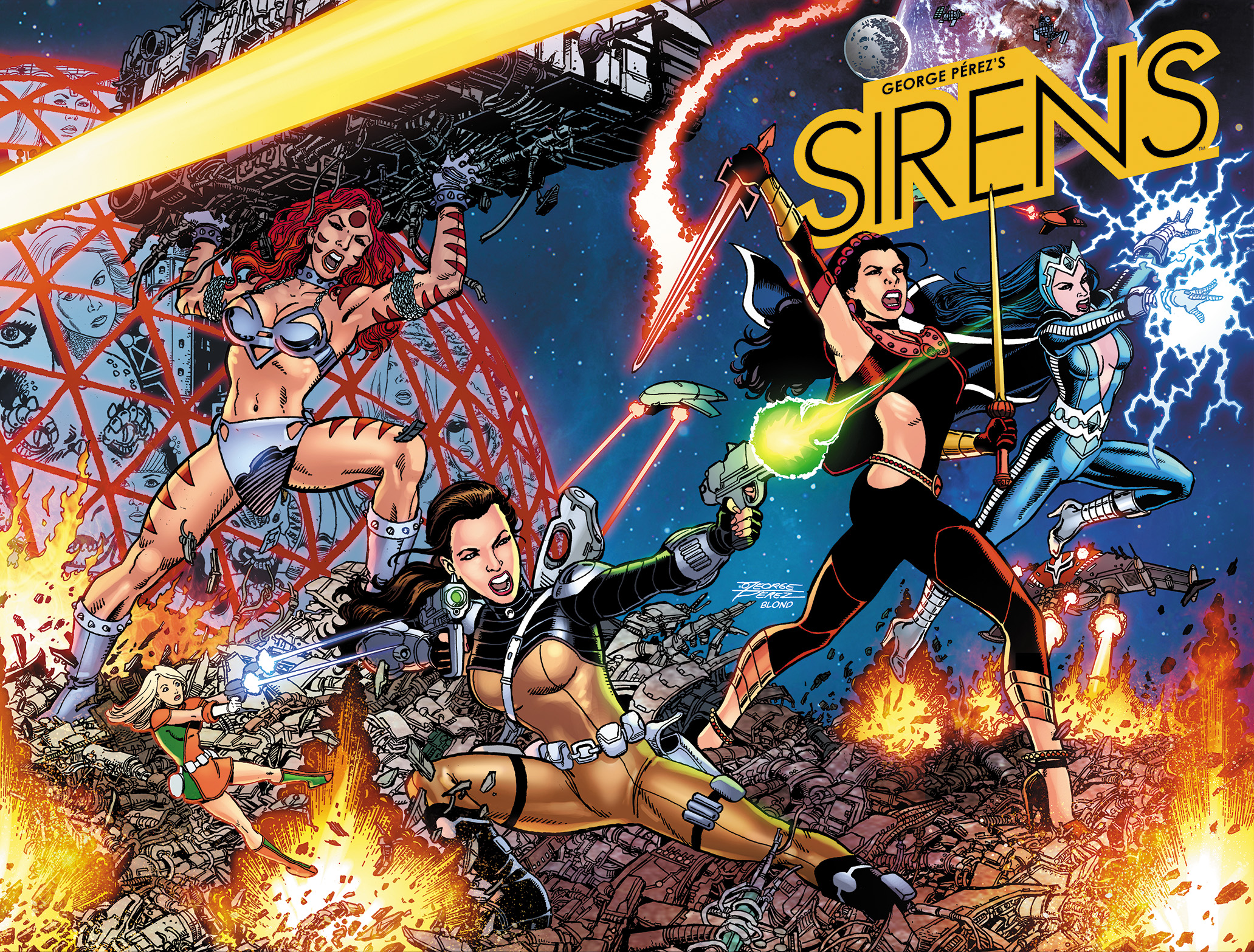 George Pérez’s Sirens #1 from Boom Studios