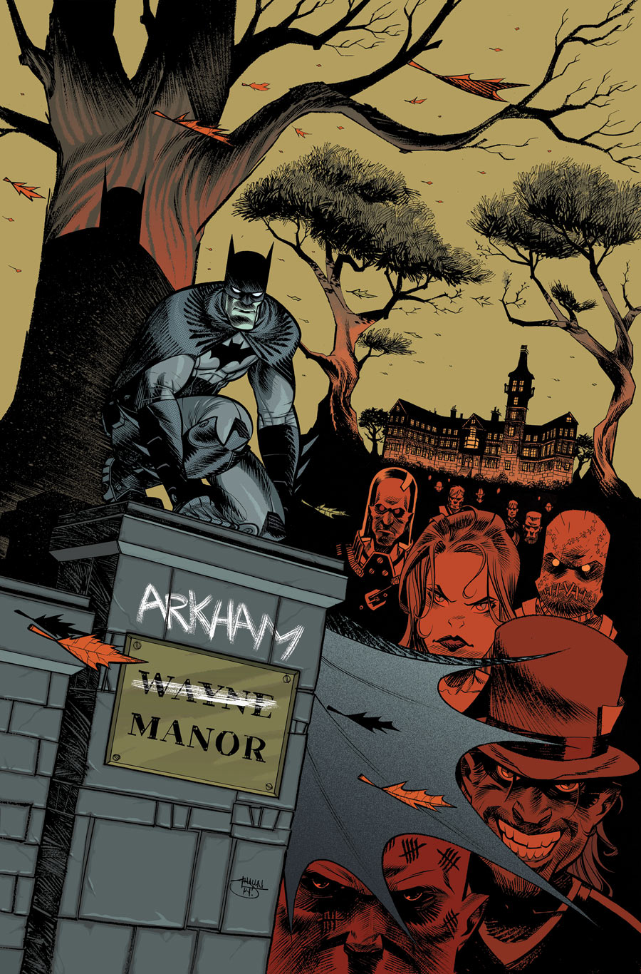 Arkham Manor #1 from DC Comics