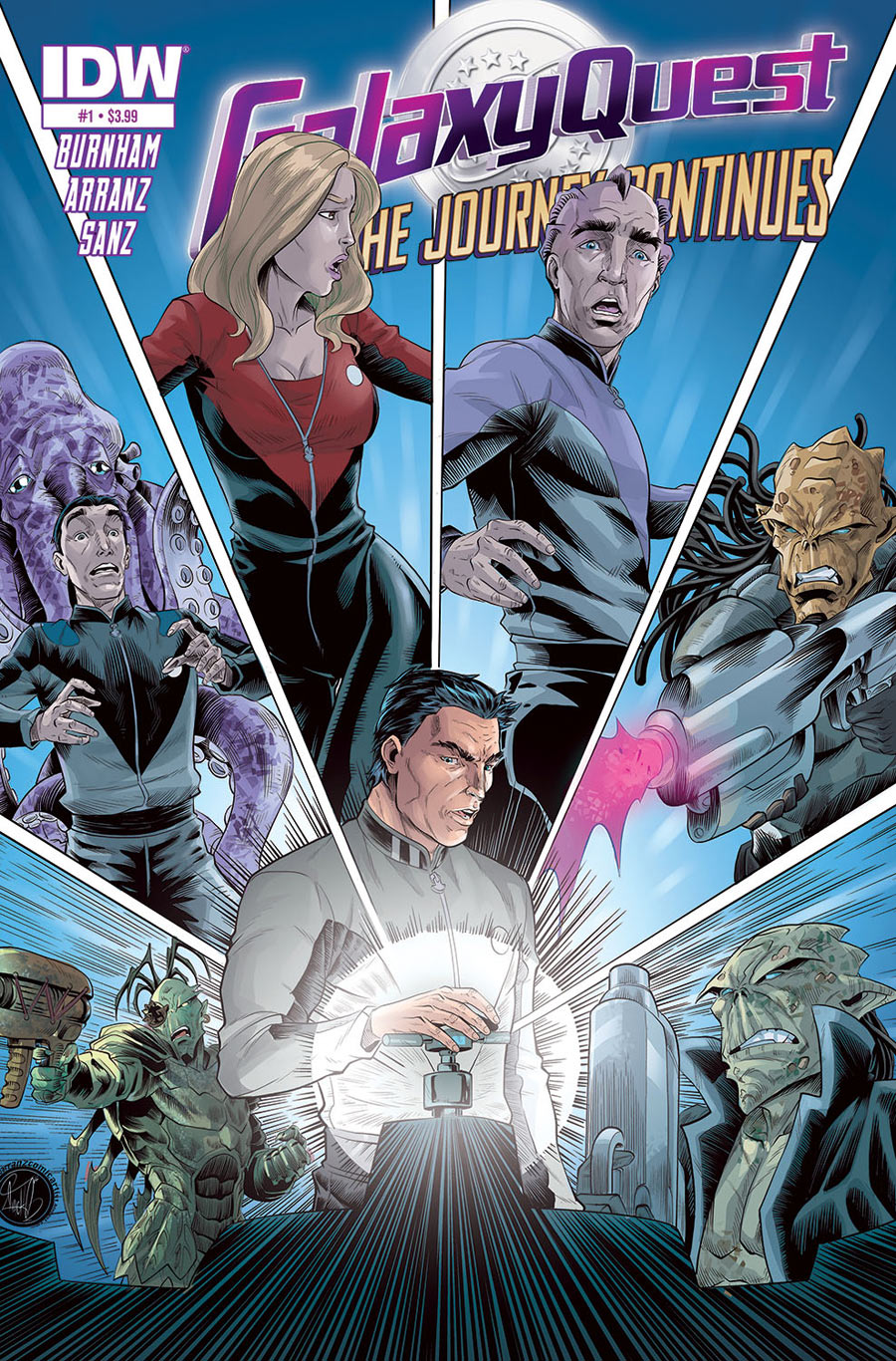 Galaxy Quest: The Journey Continues #1 from IDW Comics