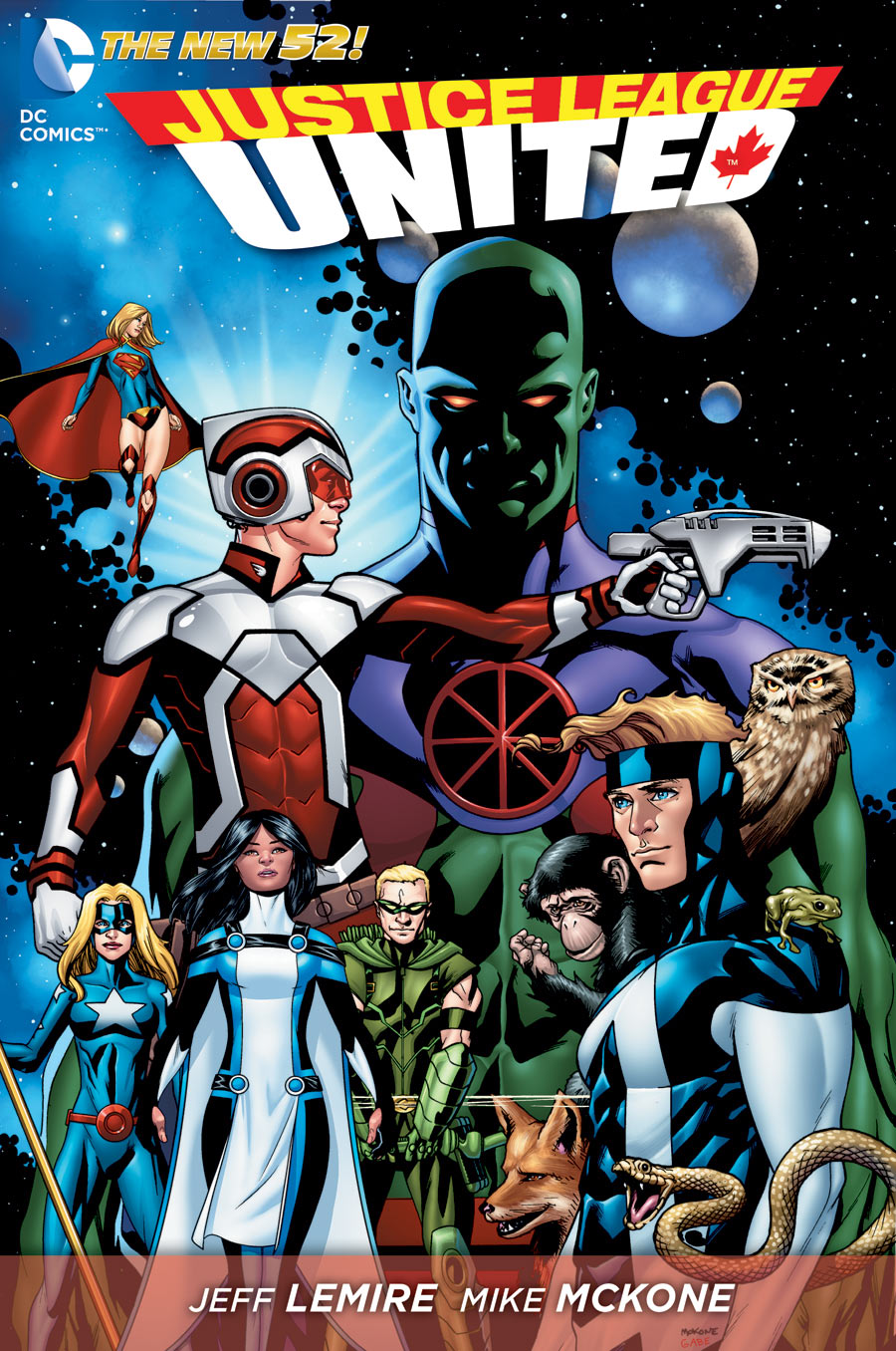 Justice League United Vol. 1: Justice League Canada HC from DC Comics!
