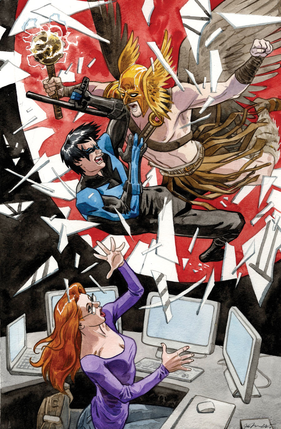 Convergence: Nightwing/Oracle #1 from DC Comics