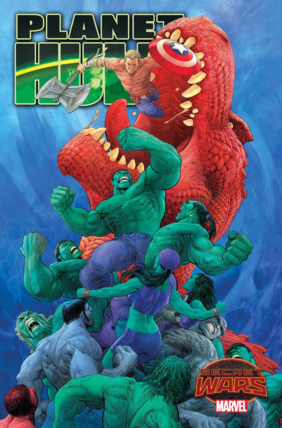 Planet Hulk #1 from Marvel Comics